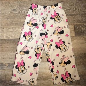 Pajama pants Minnie mouse with hearts all around💖